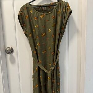 Woods Lyocell Floral Dress – Size M